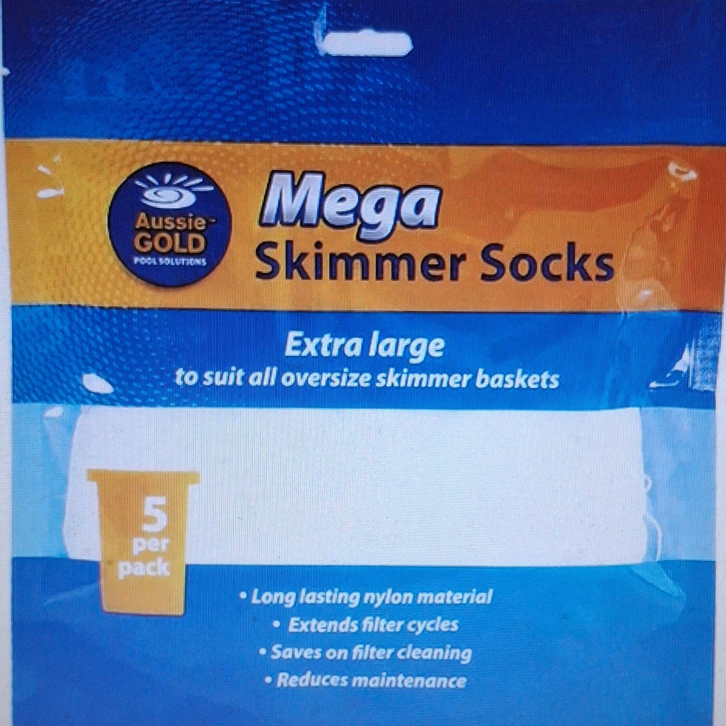 Skimmer Socks Mega extra large Aussie Gold