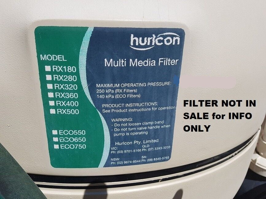Multiport Valve Hurlcon Astral Filter 50MM 76033
