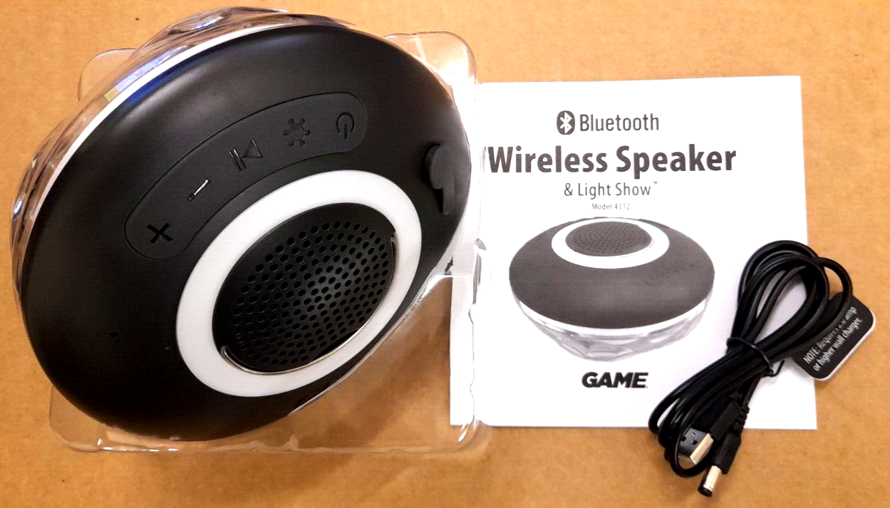 Speaker & Light Show Wireless Bluetooth floating Game free post