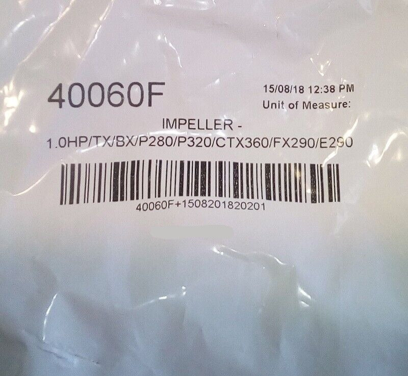 Impeller CTX Pump Astral Hurlcon