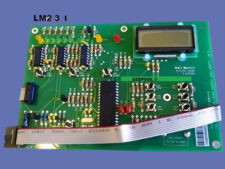 LM2/3 Top PCB with Clock Zodiac