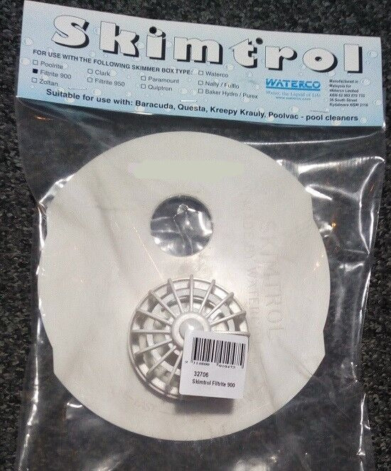 Skimtrol Vacuum Plate Filtrite SK900 Control