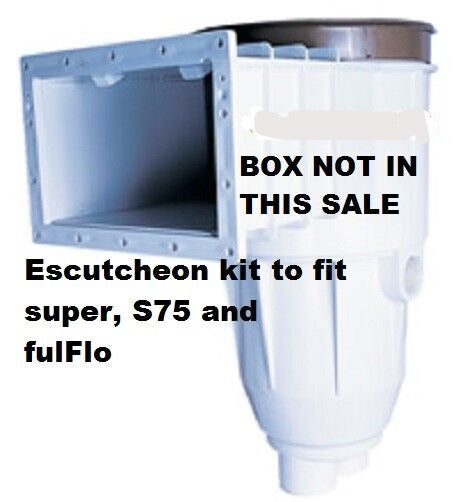 Escutcheon kit S75 Skimmer box Waterco Supa FulFlo