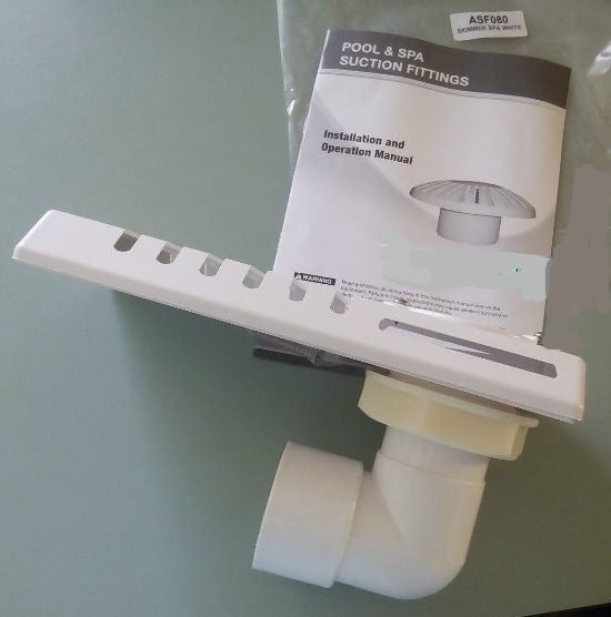 Safety Suction Skimmer Spa Pool 40mm pipe