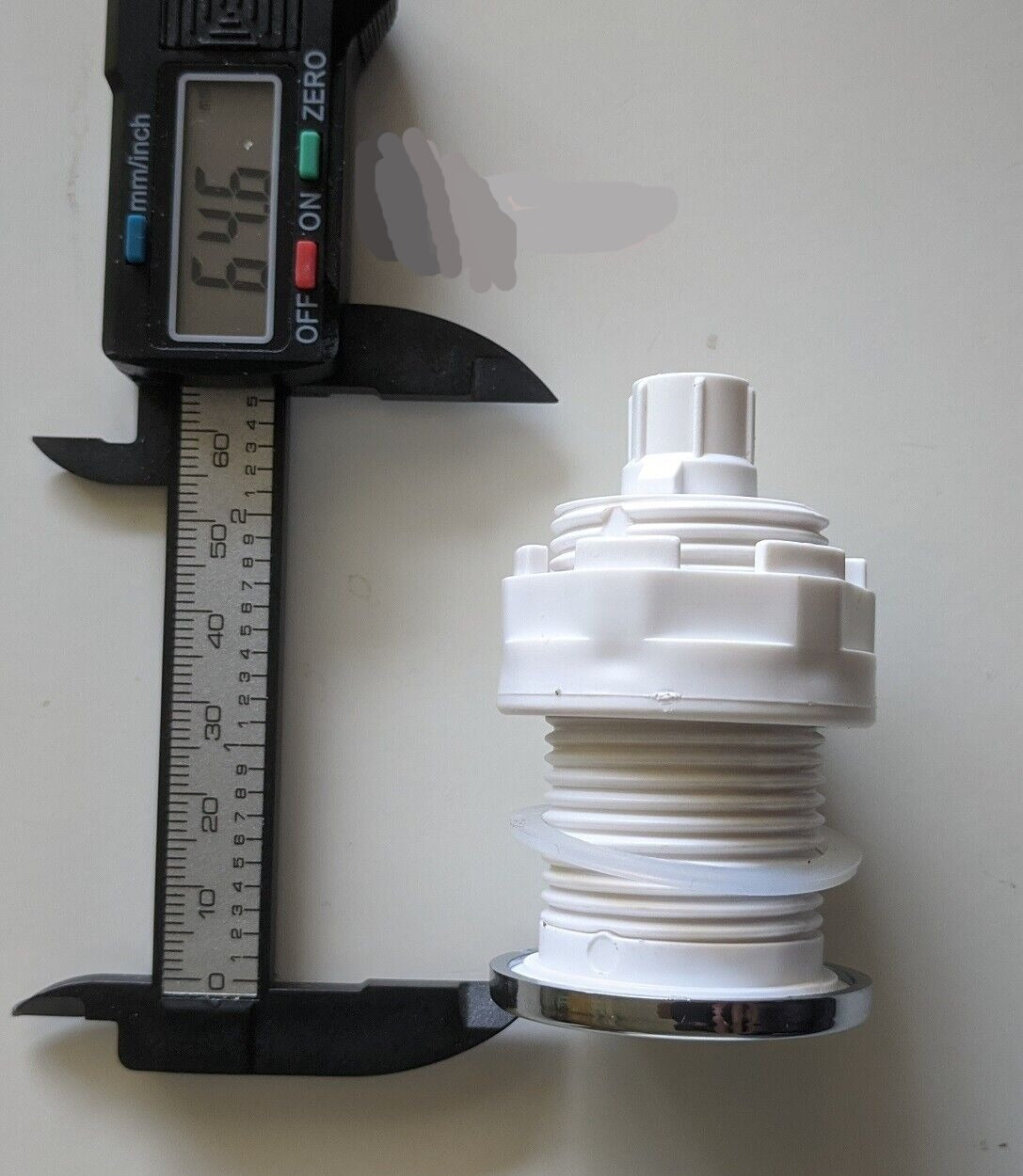 Air Switch button Spa Chrome