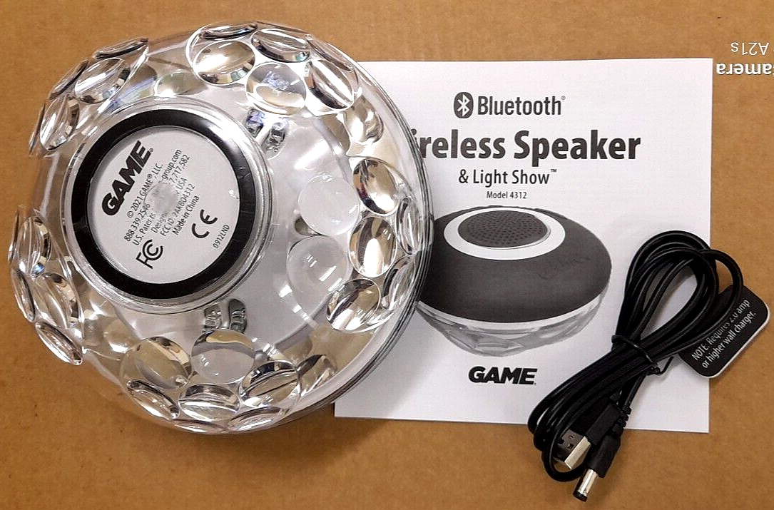 Speaker & Light Show Wireless Bluetooth floating Game free post