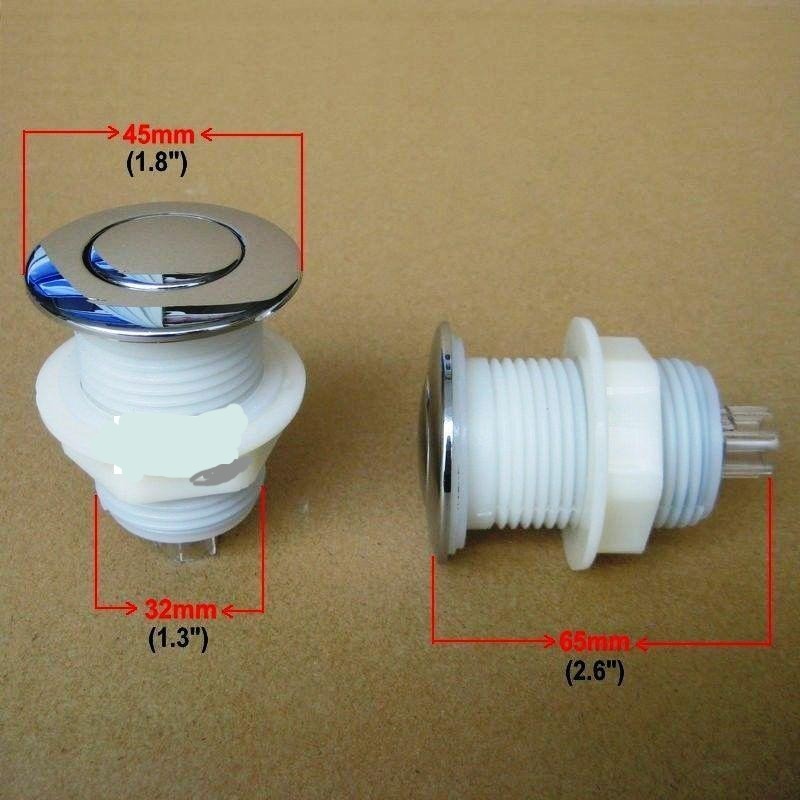 Air Switch button Chrome