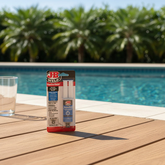 JB-Weld Marine Epoxy Glue 25ml syringe