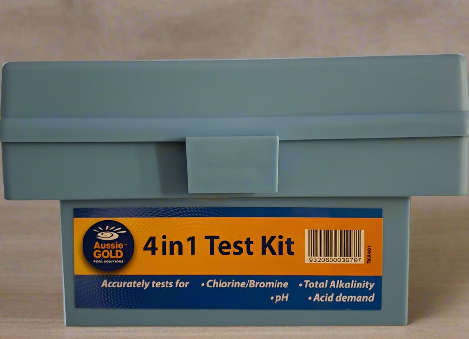 Test Kit 4 in 1 Pool Spa Professional Aussie Gold