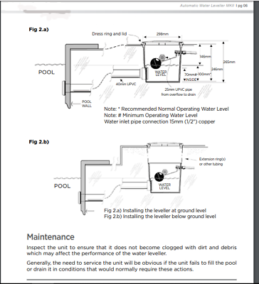 Water Level Regulator Waterco 29319