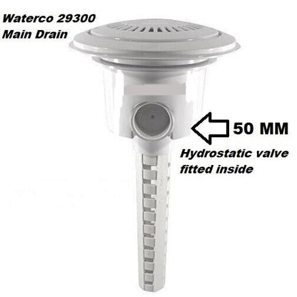 Hydrostatic Valve Main Drain W293000