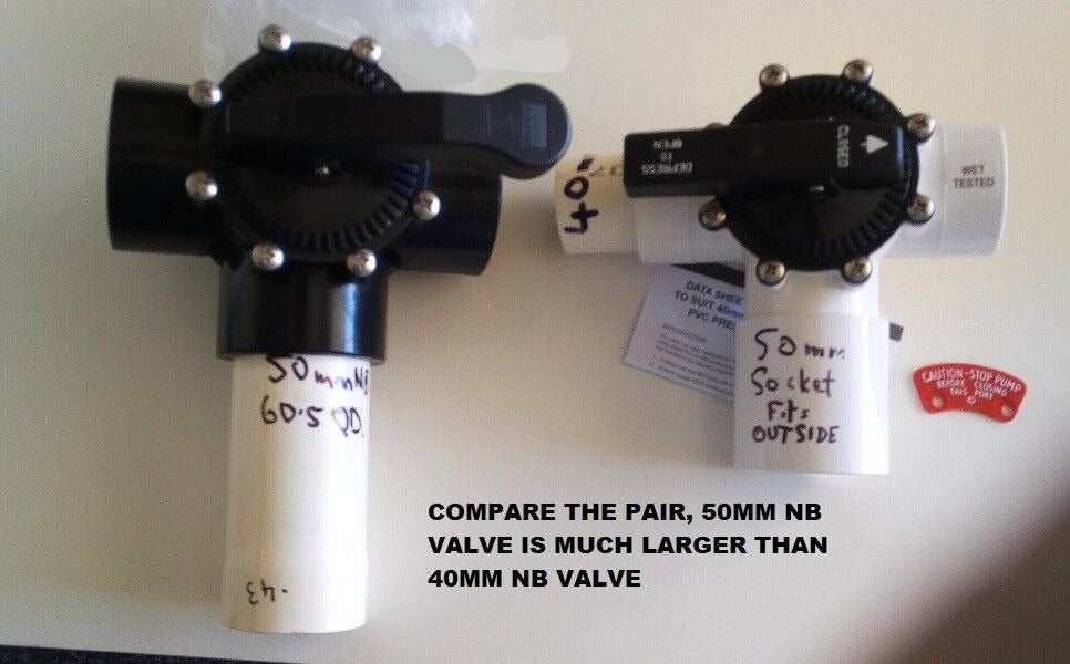 FPI 3 Way 50mm Valve