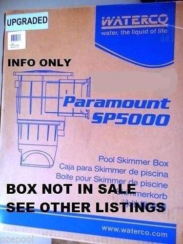 SP5000 & PARAMOUNT SQUARE SKIMMER LID/SURROUND  safety features lockable