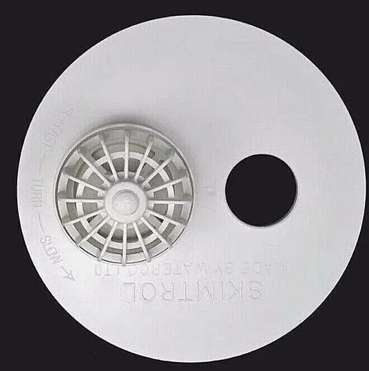 SKIMTROL Baker Purex Genuine Vacuum Plate 32708 c/w bypass for cleaner 224mm Poolsystems