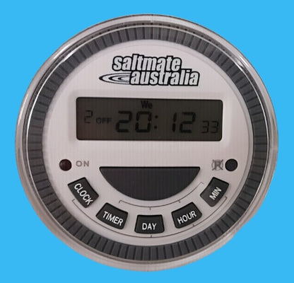 New Saltmate Digital Timer clock with Back up Battery Suits Clearwater