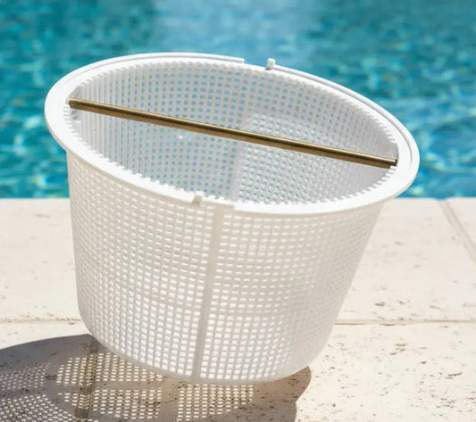 Skimmer Basket Brass Handle Quiptron PBS962 Aussie Gold for QUIPTRON