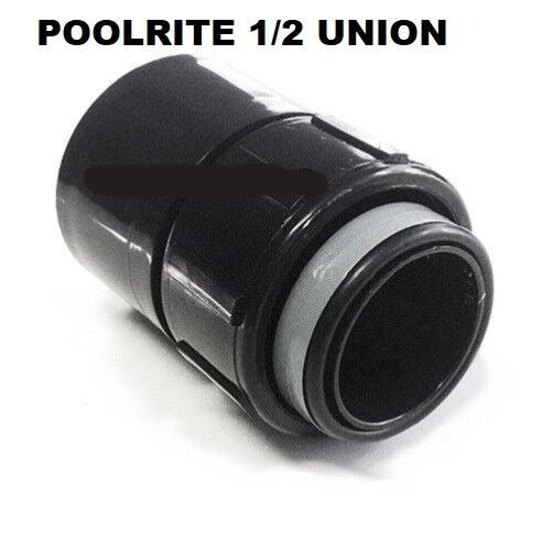 Poolrite 1/2 Unions old style  50mm with split ring +'O' ring