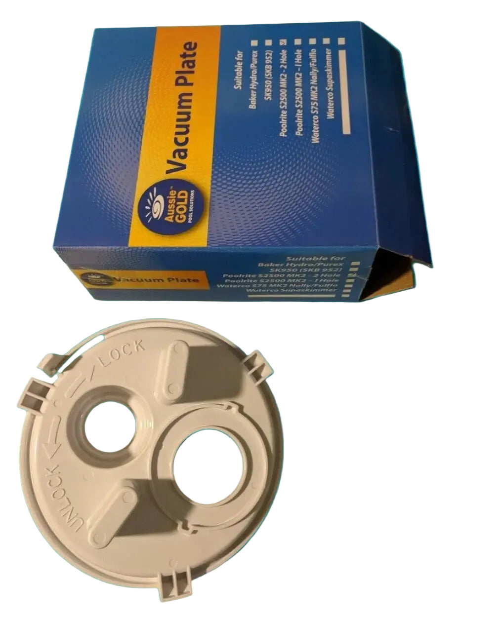 Vacuum Plate Poolrite  MKII S2500 2 Holes Poolsystems