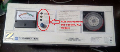 Manual PCB for all C series Clearwater Chlorinators