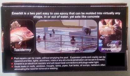 Emerkit Trade Box 8 pairs x 150g A+B Epoxy Putty