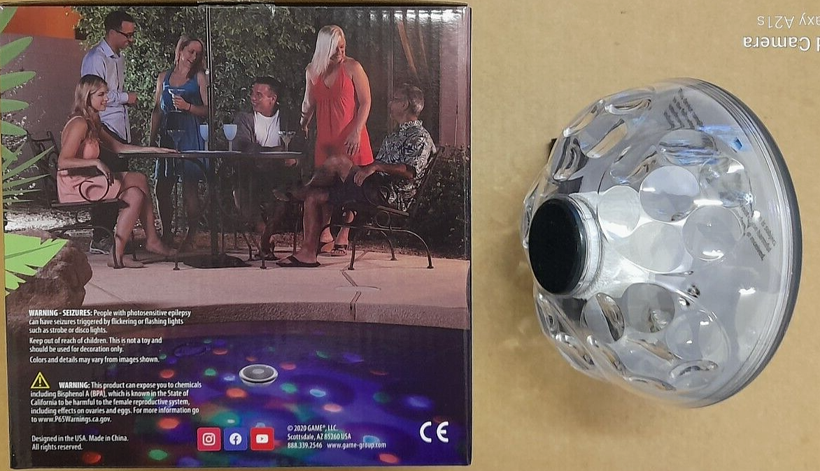 Led Light Show Pool Floating Game FREE POST