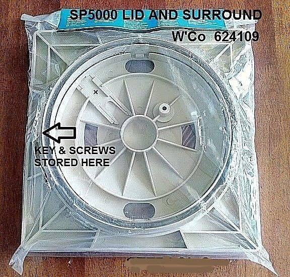 Skimmer box SQUARE SURROUND LID & SP5000 & PARAMOUNT safety features lockable