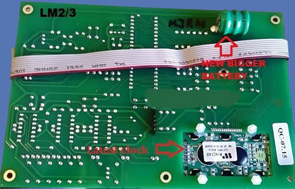 LM2/3 Top PCB w/ Clock W082741  Zodiac