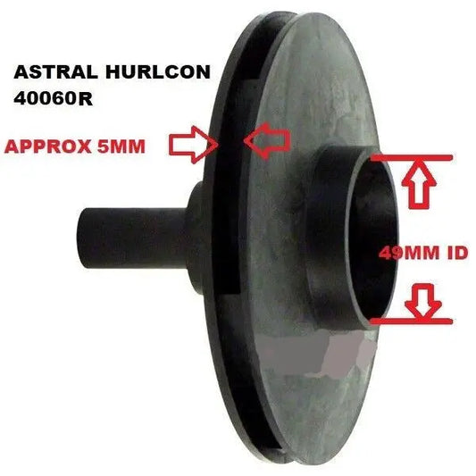 Impeller Pump CTX 40060R Astral Hurlcon Poolsystems